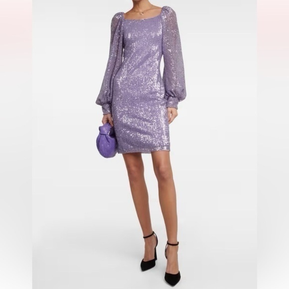 Dorothee Schumacher Women's Purple Sequin Dress‎ Size small/6
